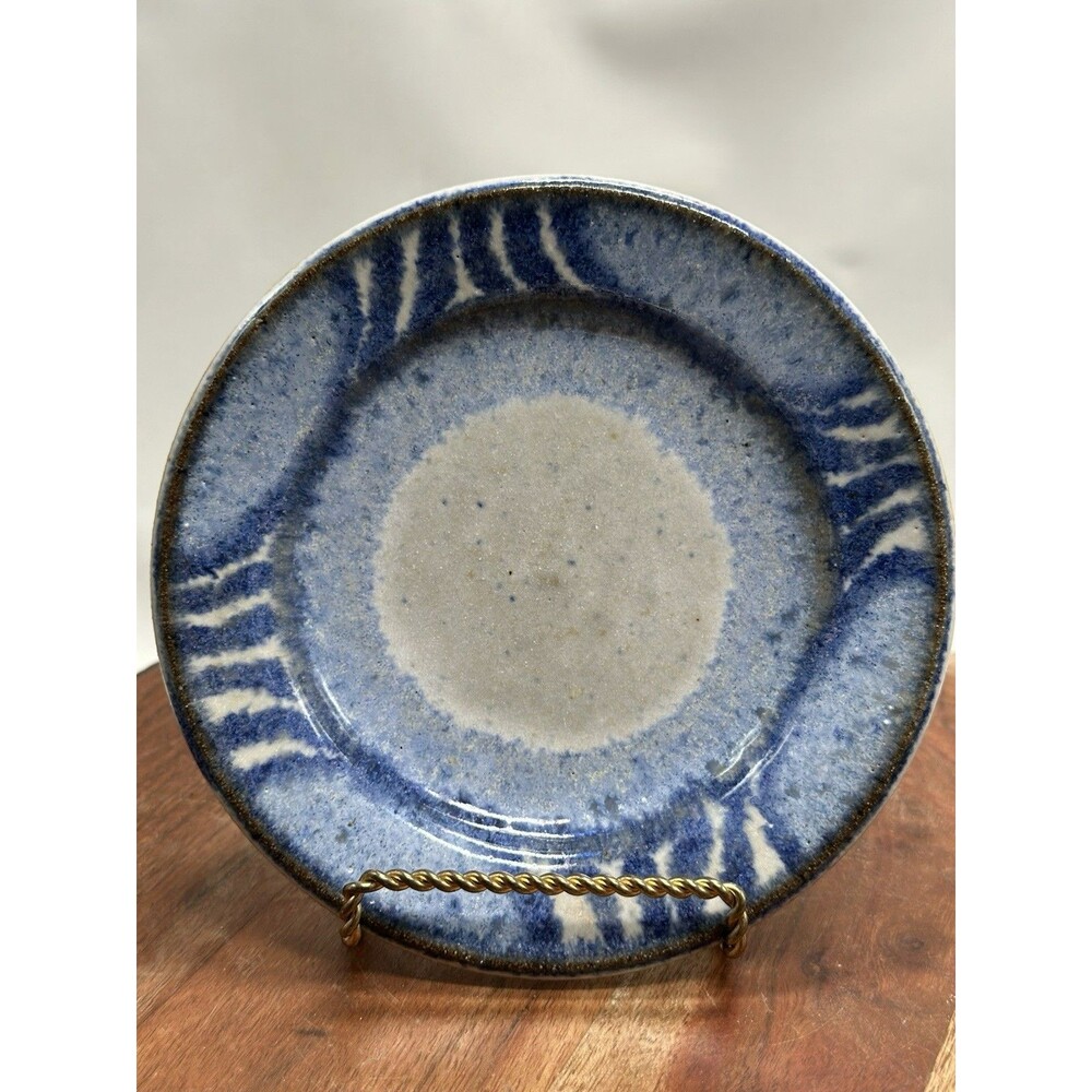 Drumm Pottery Studio Dish Bowl Trinket Catch-all Stoneware Signed